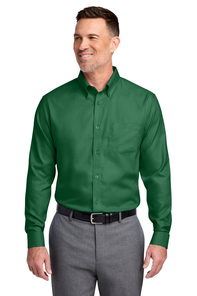 Brooks Brothers Men's   Wrinkle-Free Stretch Nailhead Shirt BB18002