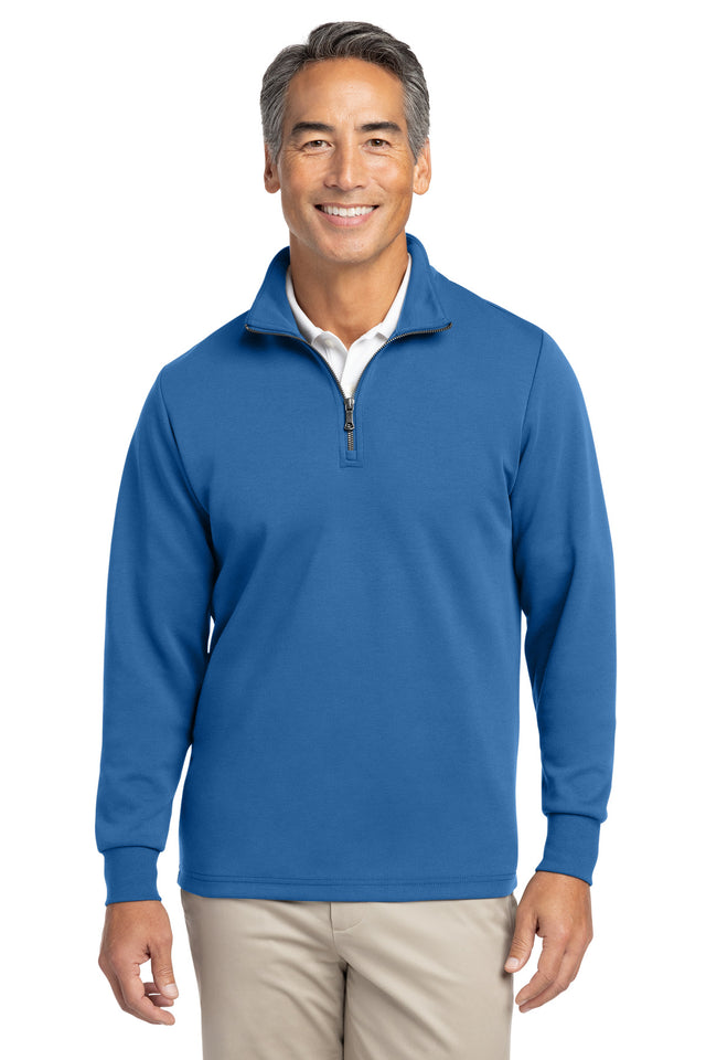 Brooks Brothers Men's   Double-Knit 1/4-Zip BB18206
