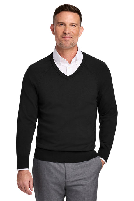 Brooks Brothers Men's   Cotton Stretch V-Neck Sweater BB18400