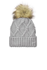 New Era Men's   Faux Fur Pom Beanie NE911