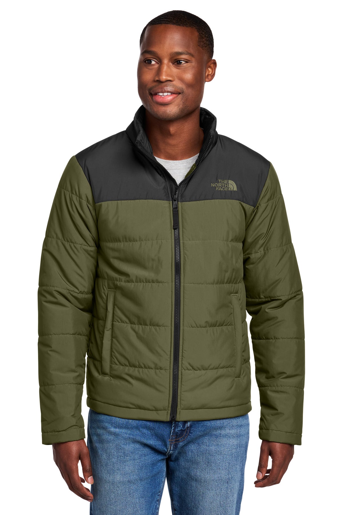 The North Face Men's   Chest Logo Everyday Insulated Jacket NF0A7V6J