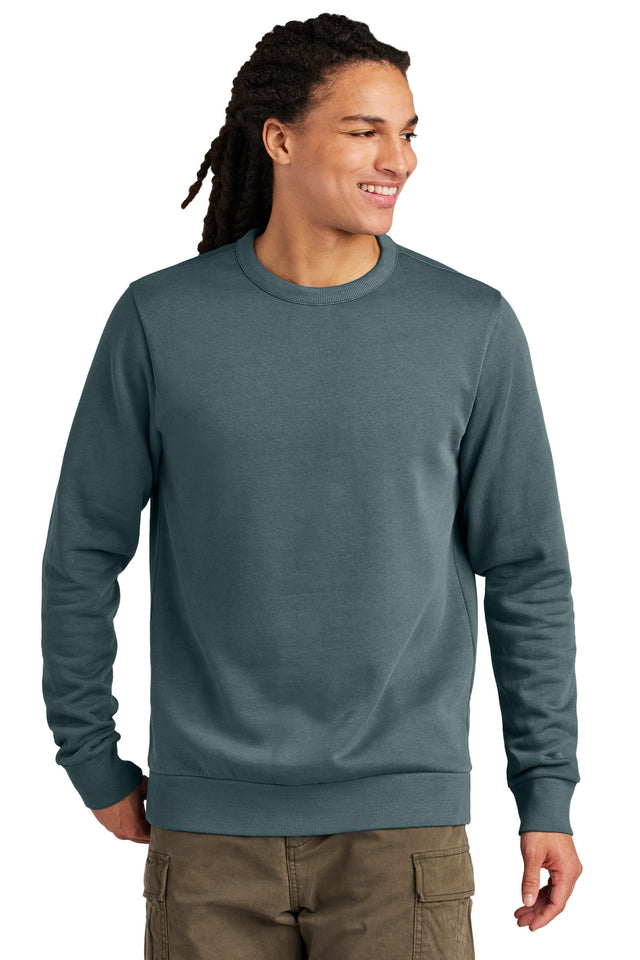 District Men's Wash   Fleece Crew DT2204