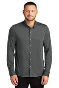 Mercer+Mettle Men's   Stretch Jersey Long Sleeve Shirt MM1018