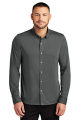 Mercer+Mettle Men's   Stretch Jersey Long Sleeve Shirt MM1018