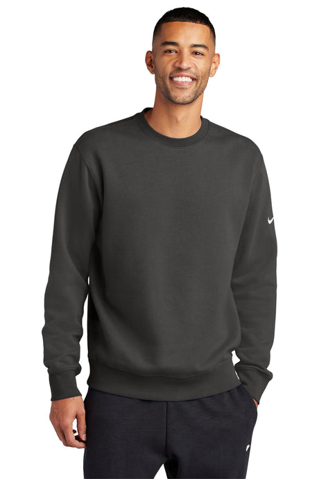 Nike Men's Club Fleece Sleeve Swoosh Crew NKFD9863
