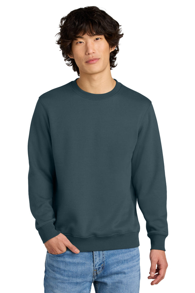 District Men's   Perfect Weight   Fleece Crew DT1106