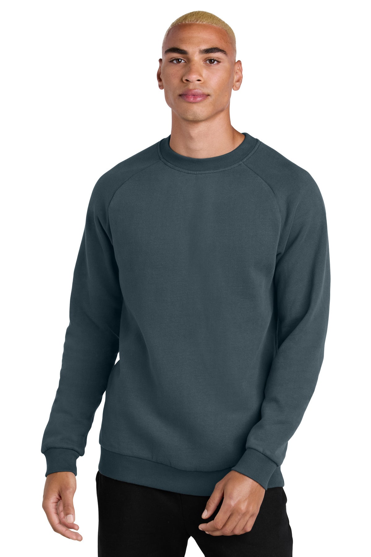 District Men's   Cloud Fleece Crew DT7804