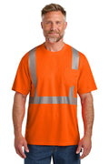CornerStone Men's   ANSI 107 Class 2 Segmented Tape Tee CS204