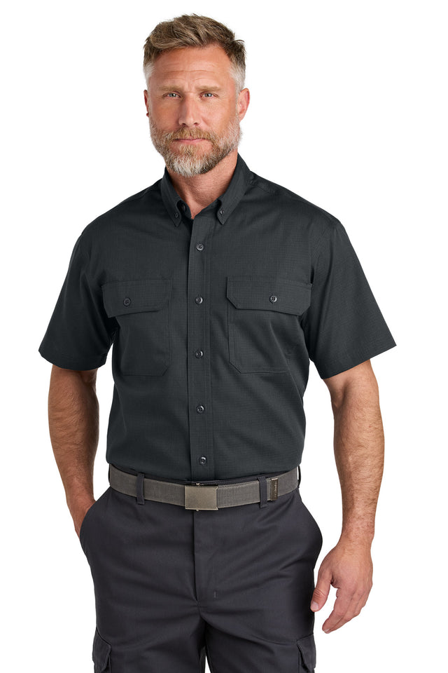 CornerStone Men's   Short Sleeve Select Ripstop Shirt CSW175