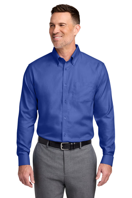 Brooks Brothers Men's   Tall Wrinkle-Free Stretch Nailhead Shirt TBB18002