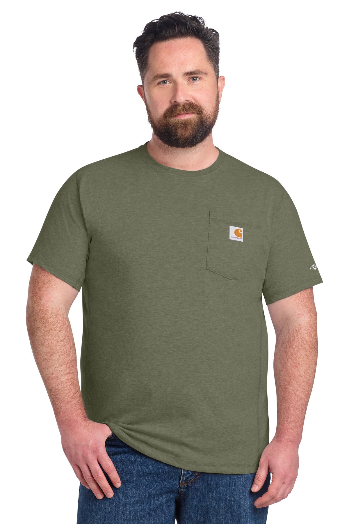 Carhartt Men's Force   Short Sleeve Pocket T-Shirt CT106652