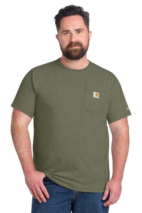 Carhartt Men's Force   Short Sleeve Pocket T-Shirt CT106652