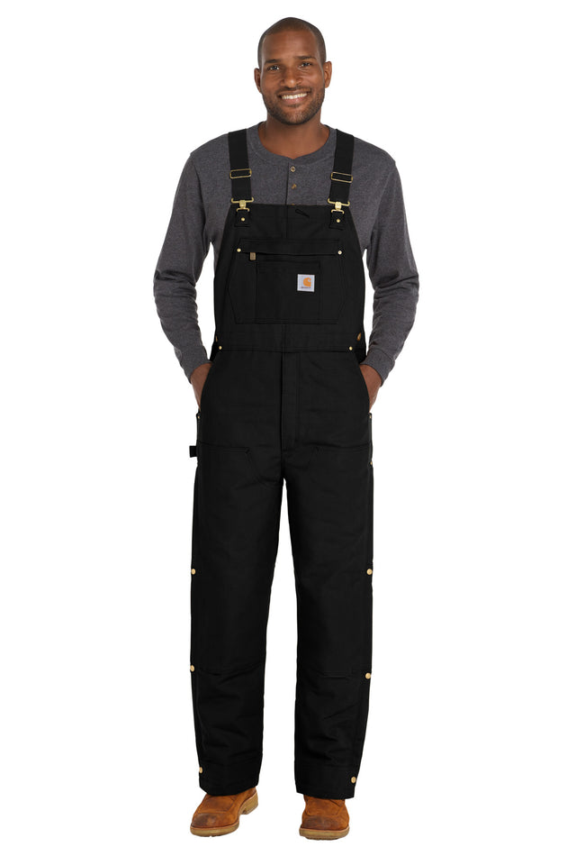 Carhartt    Short Firm Duck Insulated Bib Overalls CTS106672