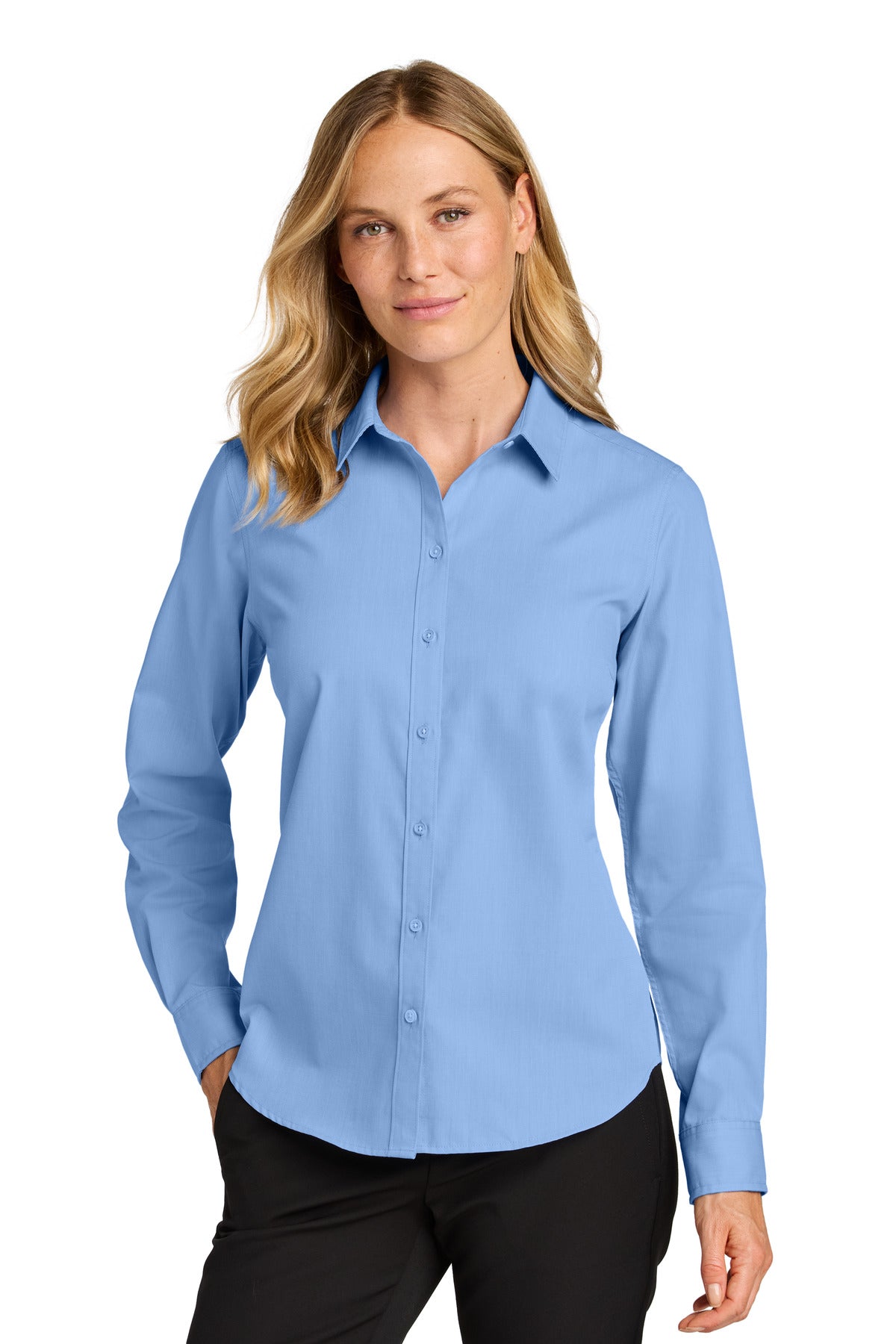 Port Authority Women's   Long Sleeve Nailhead Easy Care Shirt LW816