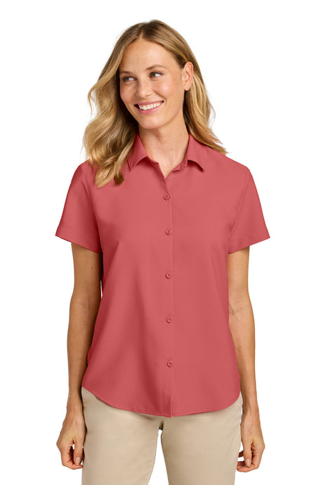 Port Authority Women's   Short Sleeve UV Dockside Shirt LW963