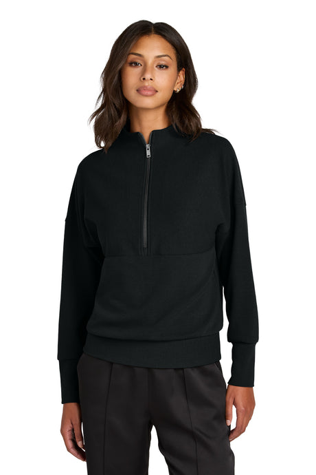 Mercer+Mettle Women's   Linear Texture 1/4-Zip MM3041