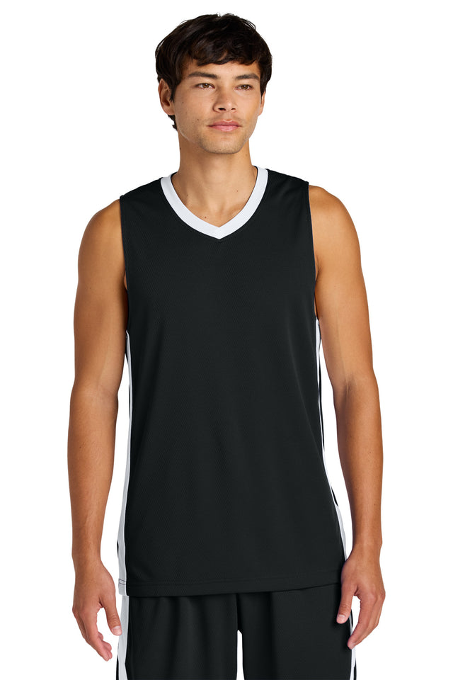 Sport-Tek Men's   Rival Basketball Rev Jersey ST900