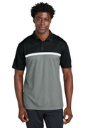 Sport-Tek Men's   UV Micropique Colorblock Polo ST741