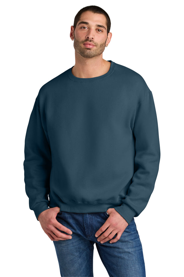 Jerzees Men's Rugged   Crewneck Sweatshirt C12M