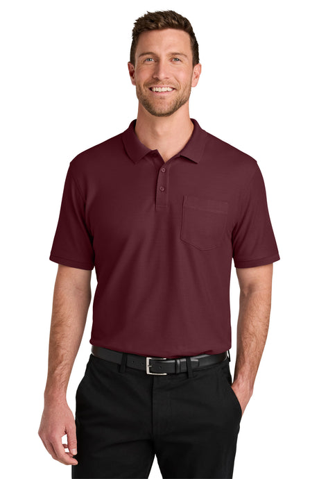 Port Authority Men's   Wearever Signature Pique Pocket Polo K200P