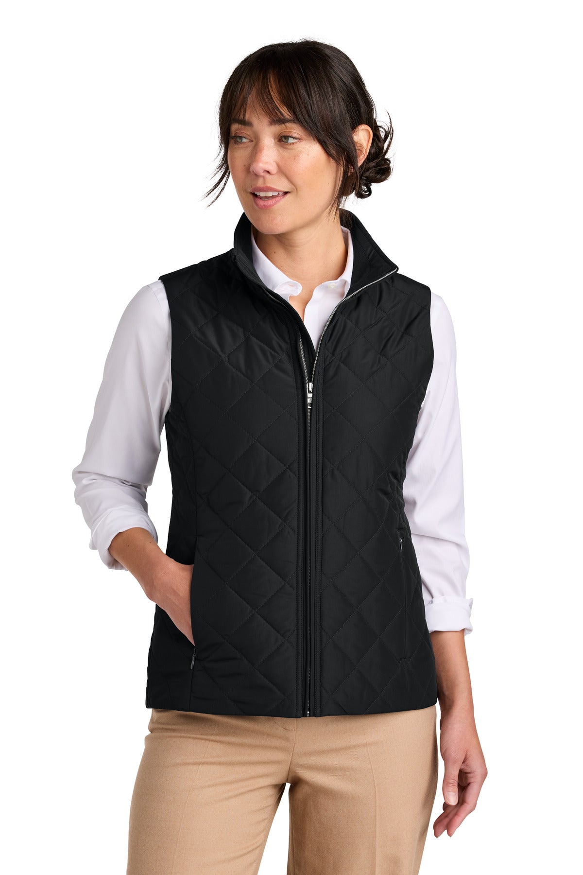 Brooks Brothers Women's   Quilted Vest BB18603