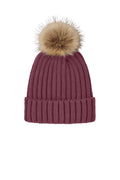 Port Authority Men's   Faux Fur Pom Beanie C990