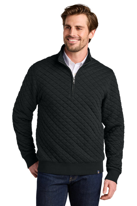 Brooks Brothers Men's   Diamond Quilt 1/4-Zip BB18212
