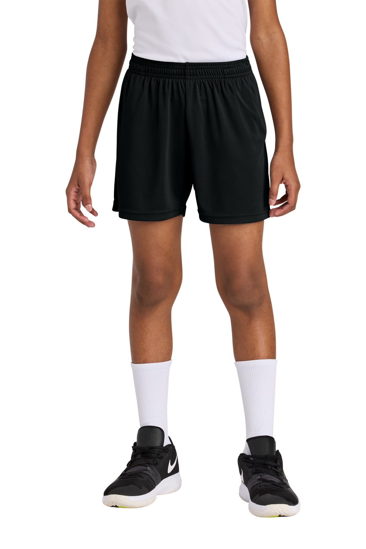 Sport-Tek Youth   PosiCharge   Competitor   5" Pocketed Short YST349P