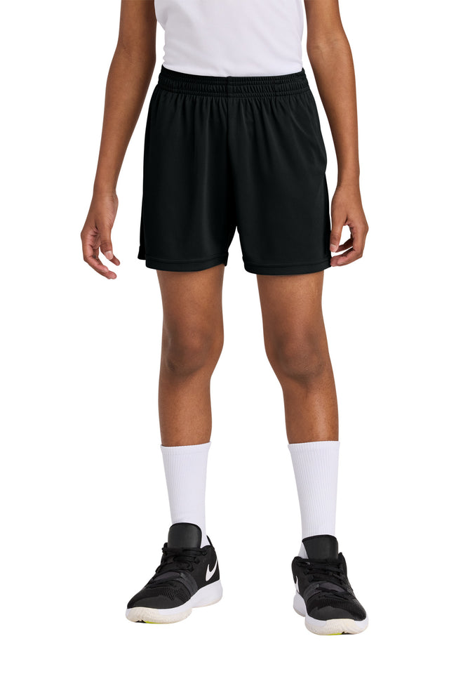 Sport-Tek Youth   PosiCharge   Competitor   5" Pocketed Short YST349P