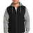 CornerStone Men's   Duck Fleece Full-Zip Hooded Jacket CSJ42