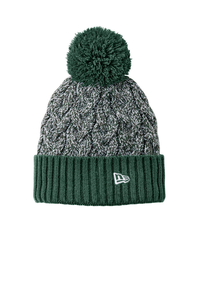 New Era Men's   Marled Knit Pom Beanie NE910