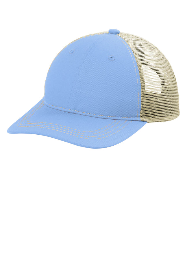 Port Authority    Unstructured Snapback Trucker Cap C409