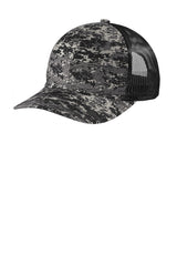 Port Authority     Digi Camo Snapback Trucker Cap C404