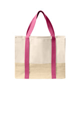 Port Authority    Straw Market Tote BG450