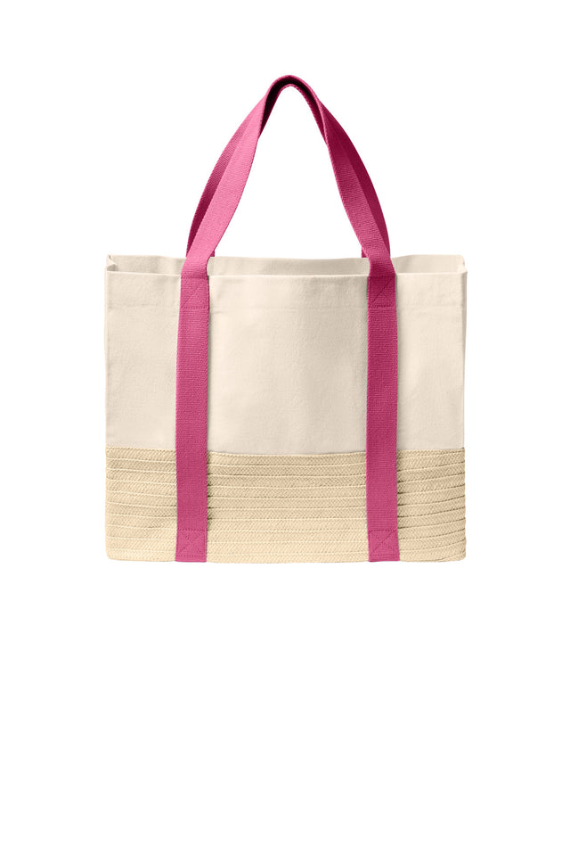 Port Authority    Straw Market Tote BG450