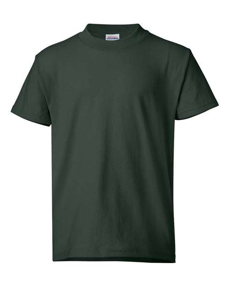 Hanes Youth EcoSmart 50/50 Cotton/Poly T-Shirt Youth Apparel Shirts & Tops