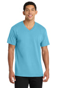 Port & Co Men's   Core Cotton V-Neck Tee