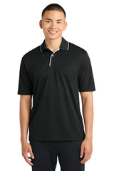 Sport-Tek Men's   Dri-Mesh   Polo with Tipped Collar and Piping