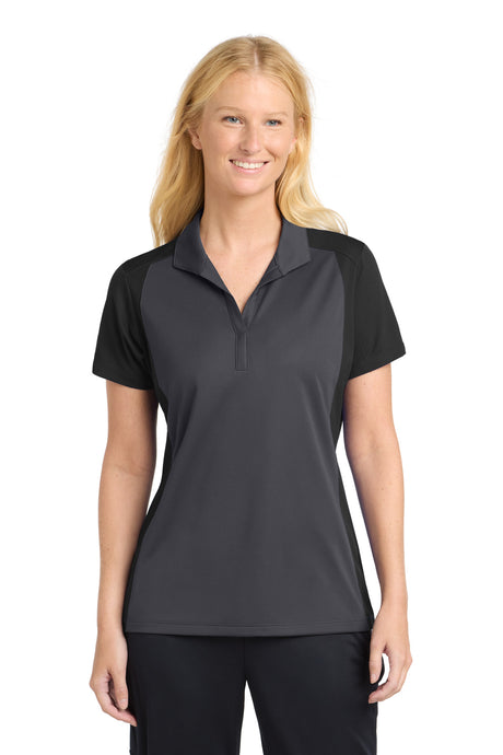 Sport-Tek Women's   Colorblock Micropique Sport-Wick   Polo