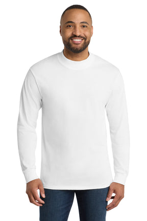 Port & Co Men's   Essential Mock Turtleneck