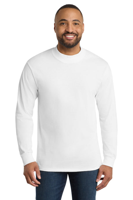 Port & Co Men's   Essential Mock Turtleneck