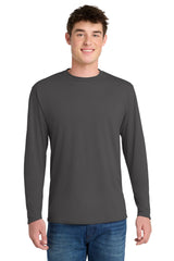 Port & Co Men's   Long Sleeve Performance Blend Tee