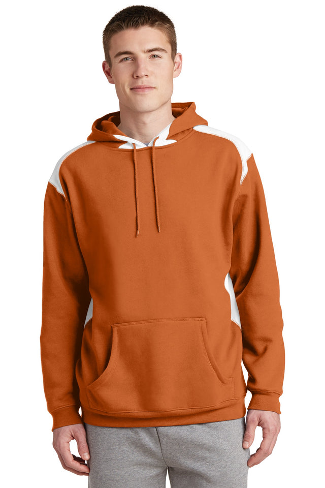 Sport-Tek Men's   Pullover Hooded Sweatshirt with Contrast Color