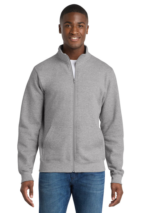 Port & Co Men's   Core Fleece Cadet Full-Zip Sweatshirt PC78FZ