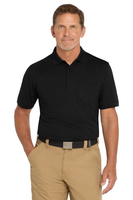 CornerStone Men's    Industrial Snag-Proof Pique Pocket Polo