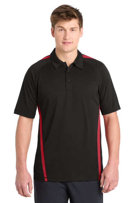 Sport-Tek Men's   PosiCharge   Micro-Mesh Colorblock Polo