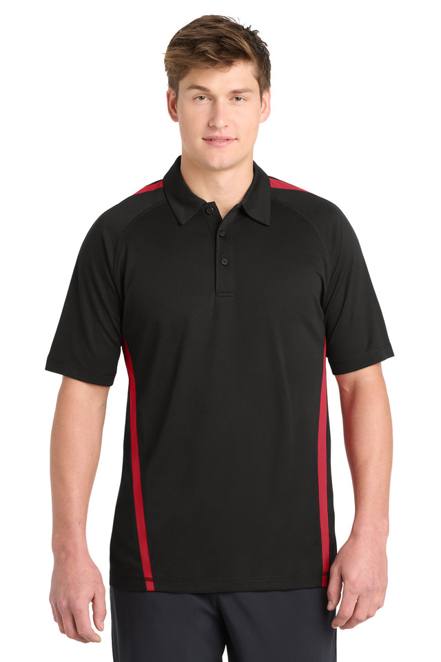 Sport-Tek Men's   PosiCharge   Micro-Mesh Colorblock Polo