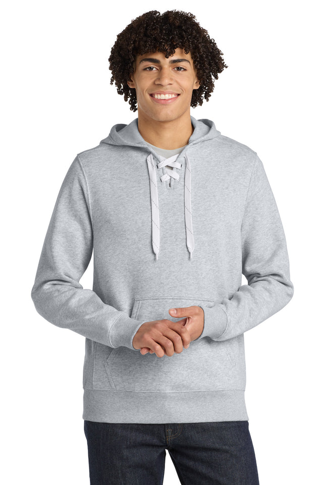 Sport-Tek Men's   Lace Up Pullover Hooded Sweatshirt
