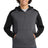 Sport-Tek Men's    Tech Fleece Colorblock 1/4-Zip Hooded Sweatshirt