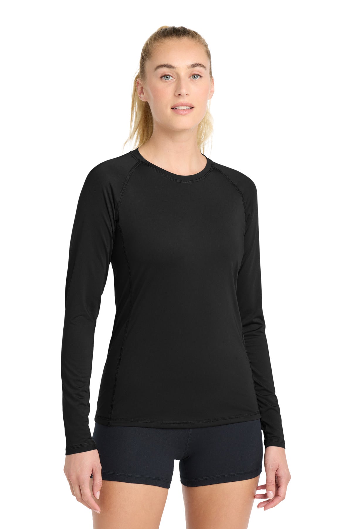 Sport-Tek Women's    Long Sleeve Rashguard Tee